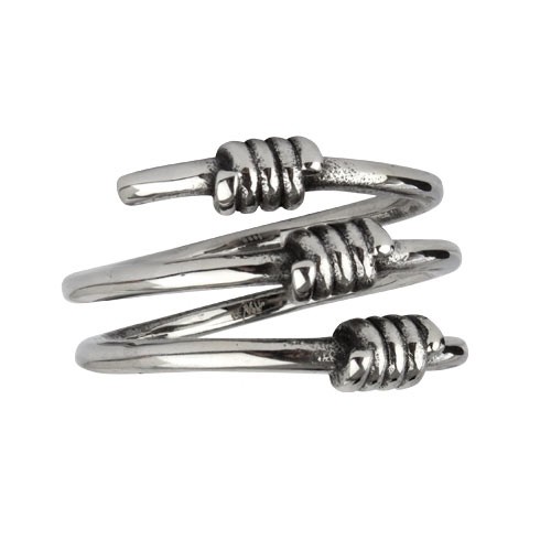 Ring 'Stacheldraht' aus Edelstahl - vergleichen und g&uuml;nstig kaufen